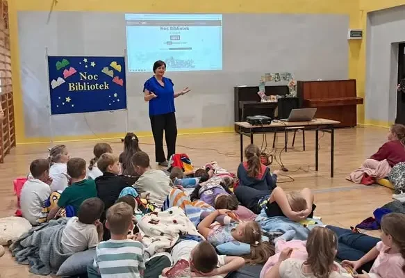 Noc Bibliotek w szkolnej bibliotece – magiczny wieczór pełen atrakcji